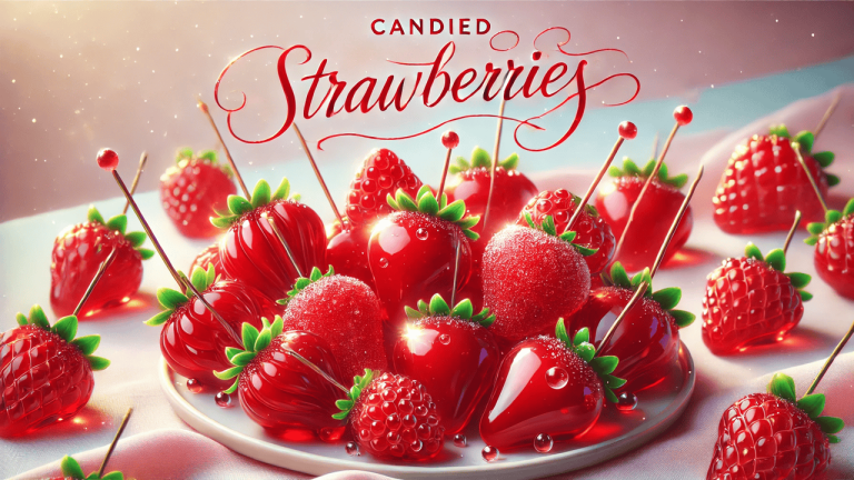Candied Strawberries  Recipe